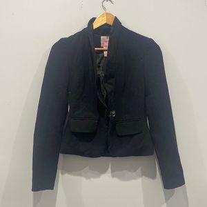Juniors XS Black Candies Blazer